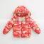 kids lightweight goose down jacket foldable camo down jackets