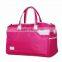 Nylon material folding duffel women travel bag