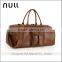With Front Porket Trend Fashional High Standard Brand Name Men Leather Travel Bag Parts