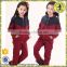 Tailed School Girl And Boy Warm Up Track suits Custom Jogging Suit