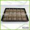 Wooden Brown Velvet Pendants Display 20 Slots Tray Wholesale