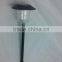 Hot sale plastic garden led solar stake lamp for lawn decor or path lighting