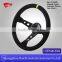 Custom Steering Wheel Factory from Guangzhou China Golf Steering Wheel Leather Suede Personal Racing Steering Wheel