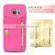 Samco Luxury New Cellphone Wallet 2016 with Card Slot for Samsung Galaxy S7 Edge Case