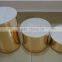 Copper & Brass canisters or Jars with Marble lid