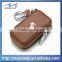 customized fashion leather car key pouch hanger