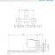 Euro Style Copper Exposed Shower Faucet With Long Spout 86 6101