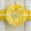 Handmade Knit Crochet Flower Headband, Hand Wide Crochet Headbands