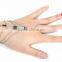 New Fashion Hand Harness Gold Slave Chain Bracelet Link Interweave Finger Rings