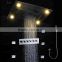 ceiling rain led shower kits 4 function multi color remote control shower panel wall body jets massage shower system