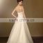(MY2450) MARRY YOU Alibaba A-line Sweetheart Heavy Beading Bodice Organza Skirt Wedding Dress 2016