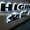 LED advertising metal backlit light letter