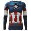 2016 new latest shirt designs for men's t shirt compression sports printing t-shirt custom t shirt print                        
                                                Quality Choice
