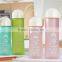 300ml frosted plastic water bottle with customization color