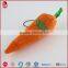 Factory Wholesale Stuffed vegetables Cute Plush Keychain