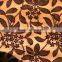New design flocked PU leather fabric material for furniture usage