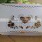 handmade Godlen invitation card DIY wishes paper gift card greeting card