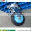 TJG-PLA250Y-T3 Stainless Steel Wheel Stay 3 Tiers Platform Cart Hand Trolley Truck