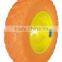high quality wheelbarrow PU rubber wheel 3.50-4