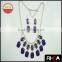 2015 wholesale Fashion New Trend Necklace Jewelry set