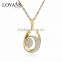 High Quality 925 Silver Simple Gold Pendant Design