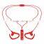 Noise cancelling stereo ear hook sport wireless bluetooth headphones