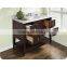 Dark Cherry 24" Solid Wood Tiny House Bathroom Vanity Made in China
