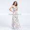 Stripe casual sundresses dress for sale dresses white smaller flower printed sexy long dresses for grial and women 2016