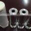 Coarse thread venturi boron carbide sandblast nozzle with aluminum jacket
