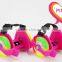 2 Rubber Wheels Roller Skates Wheels Flashing Roller Skate Wheels for Shoes