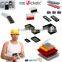 Hard durable case long plastic storage box for tools