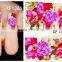 Hot sale water transfer sticker nail art stickers with various designs