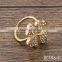 factory price stainless steel ring saudi arabia gold heart dimonds wedding ring