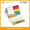 Assorted sticky pad memo notepad with logo for promotion
