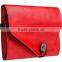 Durable genuine leather cover case with card holders for ipad and phones