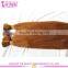 Top grade factory price 100% real hair extension wholesale hair weave #30 color