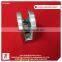 Stainless steel316,Duplex2205 D shape Flat Back Glass Clamp Round Type glass clamp