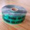 Green detactable warning tape with competitive price and good quality