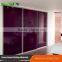 Modern high gloss bedroom sliding door wardrobe