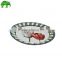 9 inch dispoable circle paper plate with your own logo