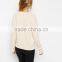 High Fashion Hem Split Design Bulk Blank Ladies Sweaters 2016 Custom