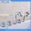 Wholesale High Quality Product FLG616 Lead Free Chrome Finished Cold&Hot Water 5 PCS Bathtub Shower 5 Holes Faucet set