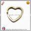 Custom Heart-shaped Metal Key Ring