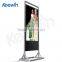 ultrathin double sides 55inch indoor advertising lcd display for bank business hall