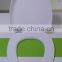 Easy clean wc toilet seat lid with soft closing damper