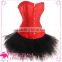 Elegent fashion women black rhinestones bustier top sexy corsets