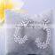 925 Thailand Silver Earring Earring Hooks Triangle Shaped Earrings