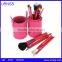 URNSS Private label 8pcs synthetic goat kabuki makeup brush