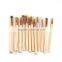 2017 NEW popular cosmetic bursh eyeshadow beauty 12pcs brush makeup