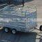 Galvanized cage trailer